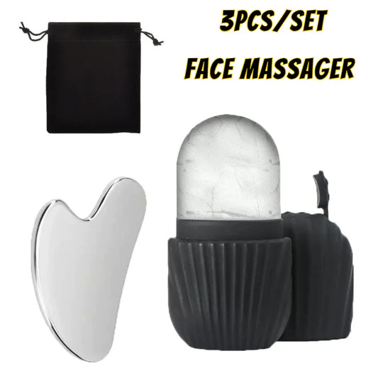 Ice Face Roller Beauty Set
