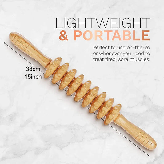Soothing Wood Body Roller