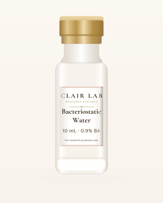 Clair Lab Bacteriostatic Water 10mL research vial